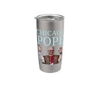 Chicago Papa Bicchiere termico in acciaio inox doppia parete