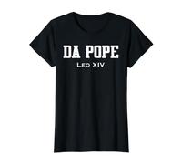 Chicago Papa Leone XIV Tee Cardinale Robert Prevost da Pope Maglietta con Stampa Grafica Economica, Donna, Nero, M