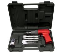 Chicago Pneumatic Aria Martello Kit, Scossa Ridotto Strumento W/Scalpelli & QC