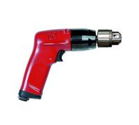 Chicago Pneumatic CP1117P60 - Trapano ad aria compressa, trapano manuale, utensili elettrici e miglioramento della casa, 3/8" (10 mm), mandrino a chiave, impugnatura a pistola, 1,01 HP / 750 W, coppia