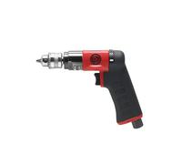 Chicago Pneumatic CP7300RC - Trapano ad aria compressa, utensili elettrici e miglioramento domestico, reversibile, 1/4 di pollice (6,5 mm), mandrino a chiave, impugnatura a pistola, 0,31 HP / 230 W,
