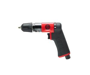 Chicago Pneumatic CP7300RQCC - Trapano ad aria compressa, utensili elettrici e miglioramento domestico, reversibile, 6,5 mm, mandrino senza chiave, impugnatura a pistola, 0,31 HP / 230 W, coppia di