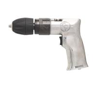 Chicago Pneumatic CP785QC - Trapano ad aria elettrica, utensili elettrici e miglioramento domestico, 3/8" (10 mm), mandrino autoserrante, alloggiamento in alluminio, impugnatura a pistola, 0,5 HP /