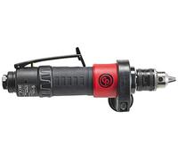 Chicago Pneumatic CP887C - Air Power Drill, 3/8 Inch (10 mm), Keyed Chuck, Straight Handle, 0.4 HP / 300 W, Stall Torque 3.8 ft. lbf / 5.1 NM, 2100 RPM, Hand Drill, Power Tools & Home Improvement