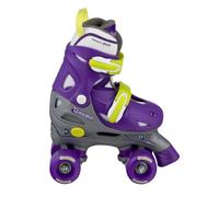 Chicago Ragazze' Regolabile Quad Pattini Viola/Argento, US J10-J13, Eur 30-33