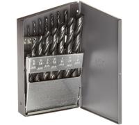 Chicago - Set di punte per trapano Latrobe serie 150ASP in acciaio ad alta velocità con corpo in metallo, robusto, finitura ossido nero, 135 gradi, 15 pezzi, 1/16" - 1/2" in incrementi di 1/32"