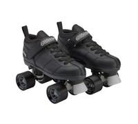 CHICAGO Speed 5 Quad, Derby, pattino da pista da uomo, nero, 5