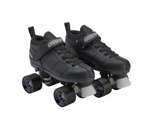 CHICAGO Speed 5 Quad, Derby, pattino da pista da uomo, nero, 5