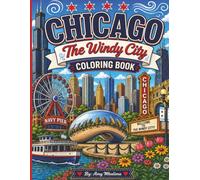 Chicago: The Windy City - Coloring Book - 8.5 x 11