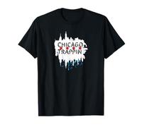 Chicago Trappin Chicagoland Trappin Vibe Maglietta