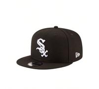 Chicago White Sox 9FIFTY Men's Snapback Hat Black / White OSFAtela
