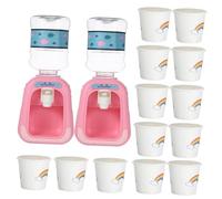 CHICAMPERA 1 Set Giocattolo distributore d'acqua giocattoli adornare distributore d'acqua per acqua giocattolo giochi d'acqua per fontana giocattolo Carta rosa