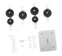 CHICAMPERA 1 Set Kit Puleggia con Base per Esperimenti Strumenti Didattici per Scuole e Laboratori Sviluppa Competenze Pratiche e Comprensione Dei Concetti Fisici
