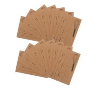 CHICAMPERA 1 Set Schede Ricette Vuote Kraft Per Matrimoni Natale E Ringraziamento Pratiche E Resistenti Per E Note 20 Pezzi