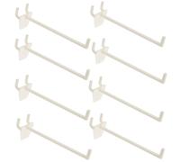 CHICAMPERA 100 Pezzi Ganci per Pannelli Forati in Abs Passo 2 Cm, Design e Buona Capacità di Carico, per Organizzare Pareti in Cantina e Ripostiglio