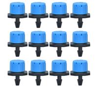 CHICAMPERA 100 Pezzi Microirrigazione Ugelli a 8 Fori Regolabili in Plastica per Irrigazione Goccia Giardino e Piante in Vaso Resistente e Flessibile