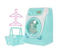 CHICAMPERA 1set Lavatrice Giocattolo Con Suoni e Per Lavatrice Creativa Per Gioco Di Ruolo e Educazione Senza Batteria Per Casa Delle Bambole e Gioco Fantasioso