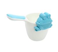 CHICAMPERA 1set Tazze Da Bagno Per Lavaggio Sicuro Dei Con Design Raggio e Manico Antiscivolo Per Shower e Bagnetti Colori e Frosch