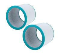 CHICAMPERA 2 Pezzi E Fumo - Elemento Filtro Tp Per, Ricambio Hepa Compatibile Con Dyson Efficiency Pet Round Rimozione Allergie E Odori D'Ufficio Pure Link Am Core Cilindro Della