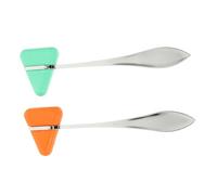 CHICAMPERA 2 Pezzi Martelli Diagnostici in Martello Neurologico per Riflessi con Manico Lungo Ergonomico e Impugnatura Antiscivolo Strumento per Test e Percussione in Colore