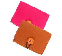 CHICAMPERA 2 pezzi Sacchetti per Oli Essenziali in Feltro e Fibra Chimica Borsa Organizzatore Protettiva per Bottiglie Custodia da Viaggio per Stoccaggio Sicuro e Organizzazione Pratica