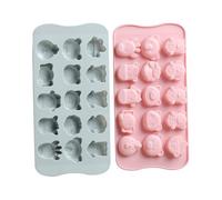 CHICAMPERA 2 Pezzi Stampo Silicone per Dolci Forma Animale per Creazioni Uniche Torte e Dessert Facile da Sformare e Adatto per Tutti Abilità per Amici e