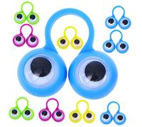 CHICAMPERA 24pezzi Giocattoli Per Ragazzo Ragazza Anelli Attivi Per Dita Plastica Divertenti Finger Toys Per Interazione Famiglia Regali Compleanno Per Ragazzi e Ragazze Colori Misti
