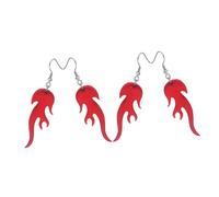 CHICAMPERA 2paia Orecchini Sospensione Acrilico Forma Di Di Gioielli Vintage Punk Per Donne Accessori Per Cosplay Prom e Halloween Stile Unico e Versatile