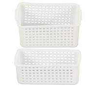 CHICAMPERA 2pezzi Miniature Storage Box Ornaments Accessori Per Casa Delle Bambole Decorazioni Realistiche Per Miniature e Mini Mobili Di Ceste Per Giocattoli e Scene Di Gioco