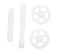CHICAMPERA 2pezzi Pesi Per Fermentazione Regolabili Per Sottaceti e Crauti Strumenti Per Pressione Di Verdure Barattolo Accessori Per Conservazione Cibo Colore Bianco