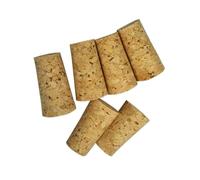 CHICAMPERA 30pezzi Tappi Sughero Naturale Per Bottiglie Di Vino Da Stopper Per Bottiglie Con Guarnizione Per Conservare Gusto Del Vino Fresco e Intatto Per Eventi e Uso Domestico