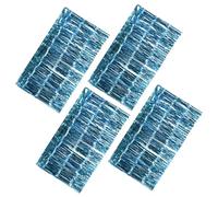 CHICAMPERA 4 Pezzi Gonna da Frange Tinsel per Decorazioni Compleanno Azzurro per e Cerimonie