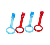 CHICAMPERA 4pezzi Anelli Per Culla Da Anelli Da Trazione Per Lettino Ragazzo Ragazza Facili Da Installare Sicuri e Resistenti Aiuto Per Imparare Stare in Piedi e Camminare Per Ragazzo Ragazza