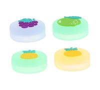 CHICAMPERA 4pezzi Coperchi Per Joystick in Silicone Con Design Fruttato Luminoso Grips Per Controller Switch Facile Installazione Accessori Per Giocatori