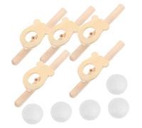 CHICAMPERA 5 Galleggiante Legno per Palle Soffiabili per Attività Educative e Divertenti Sensoriale per Genitori e Sviluppo delle Abilità Motorie e Del Bilanciamento