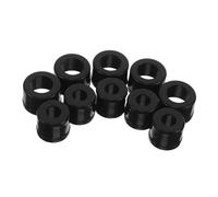 CHICAMPERA 5 Set Cappucci Set Protettivi per Doppia di Oboe in ABS Nero , Protezione e Duratura per Trasporto e Conservazione per Musicisti e Educatori