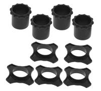 CHICAMPERA 5sets Anello Antiscivolo Per Microfono Da Accessori Per Microfono Protezione Anti-rotolamento e Anti-caduta Facile Da Installare Per Canti Conferenze e Spettacoli Dal