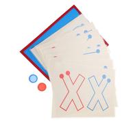 CHICAMPERA 8 pezzi Carte Educative per Sviluppo Cervello Destro e Sinistro Gioco Didattico Coordinazione Mano-occhio per Anni per Apprendimento Prescolare Interattivo