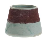 CHICAMPERA Barattolo in Ceramica Verde Chiaro per Conservare Fiammiferi, Design Semplice ed Elegante, Facile da Trasportare, per Cucina e Decorazione Casa