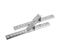 CHICAMPERA Barre Di Supporto Per Ripiano Frigorifero e Congelatore in Acciaio Inossidabile 20 Cm Con Ganci, Accessori Per Armadio Refrigerato, Struttura Robusta Per Uso Cucina e Conservazione Alimenti