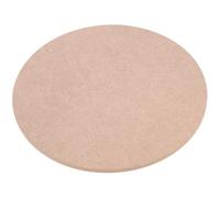 CHICAMPERA Base Rotonda in Legno Marrone per Ceramica Alta Resistenza alla Compressione, Tavola Robusta la Lavorazione Dell'argilla e L'Arte della Ceramica