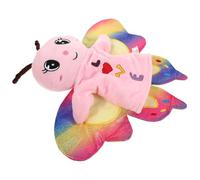 CHICAMPERA Burattino Forma di Farfalla di Peluche Bocca Mobile per Raccontare Storie e Giocare fare Finta Bomboniere per Fest Compleanno Natale per Ragazzo Ragazza