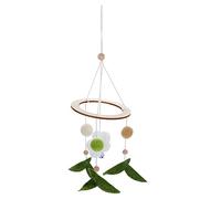 CHICAMPERA Campanello Vento Per Culla Ciondolo Forma Di Fiore Intrecciato Decorazione Sospesa Per Cameretta Dei Ragazzo Ragazza Per Migliorare La Coordinazione Occhio Mano