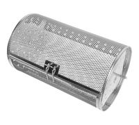 CHICAMPERA Cestino Rotante per Friggitrice ad Aria in Acciaio Resistente Gabbia Girarrosto per Forno Riutilizzabile per Carne Noci e Frutta Secca Facile da Montare e Smontare