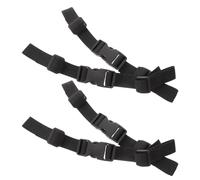 CHICAMPERA Cinghia Toracica Regolabile e Cinturino Resistente 4 Pezzi per Zaino con Fibbia di Sicurezza in Plastica per Trekking e Campeggio