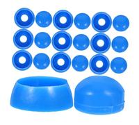 CHICAMPERA Coperture Protettive per Bulloni a Vite in Plastica per Parco Giochi, Tappi di Plastica per Dadi, 10 Pezzi Blu, Protezione Sicura per Attrezzature da Gioco All'aperto in Cortili