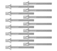 CHICAMPERA Kit Hardware Montaggio Batteria 18 Pezzi Viti M5X45Mm e Tiranti per Strumenti a Percussione per Studio e Live