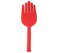 CHICAMPERA Massaggiatore Portatile in Silicone Design Antiscivolo, Paddle per Massaggio Corpo Multifunzionale, per Uso a Casa e Ufficio, Stick Massaggio Schiena Rosso