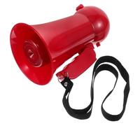 CHICAMPERA Megafono Rosso Portatile per Matrimoni Accessorio per Testimoni Leggero e Facile da Usare un Atmosfera Festosa Durante Cerimonie