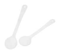 CHICAMPERA Occlusore per Occhi in Plastico Bianco 2 Pezzi Design Ergonomico e Vestibilità Confortevole per Esami della Vista in Ospedali e Scuole